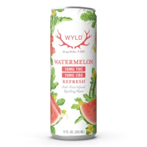Watermelon THC:CBG Sparkling Water | Refresh