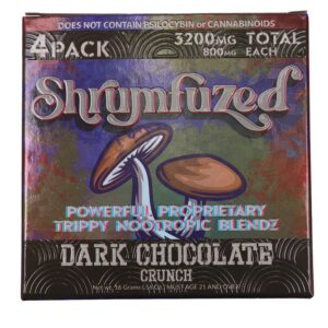 Legal Psychedelic Mushroom Chocolate Shrumfuzed 3200mg