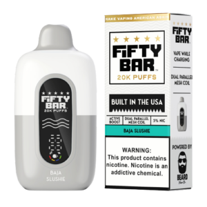 Baja Slushie Disposable Vape (20000 Puffs) by Fifty Bar 20K
